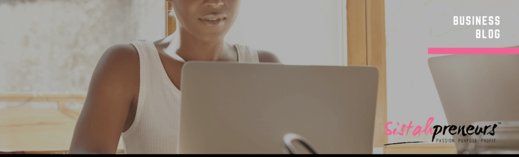 black woman entrepreneur website planning