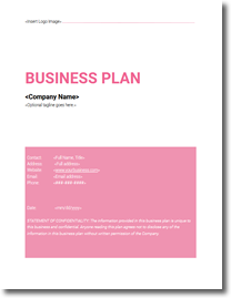 Sistahbiz Business Plan Template